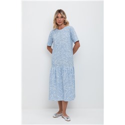 ЕВТ 5041 Платье взрослые голубой, пробуждение