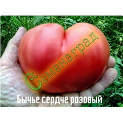 Семена почтой томат Бычье сердце розовый (20 семян) Семенаград (Россия)