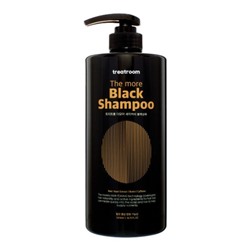 Treatroom The More Black Shampoo Шампунь для волос против седины с с экстрактом пивных дрожжей, биотином и кофеином 1010мл