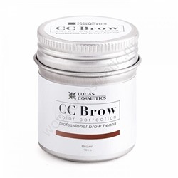 CC Brow Хна для бровей(brown) в баночке (коричневый), 10 гр