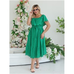 Платье WISELL П1-5520/3 зеленый