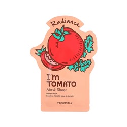 [TONYMOLY] Тканевая маска для сияния кожи ТОМАТ Tonymoly I'm Tomato Mask – Skin Glow, 21 мл