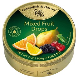 Cavendish & Harvey Mixed Fruit Drops 200g