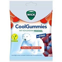Wick CoolGummies Kirsche-Menthol 90g