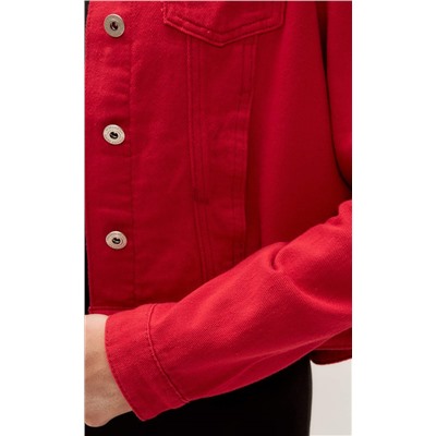 Джинсовая куртка P312-1221 red
