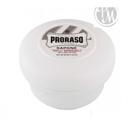 Proraso white мыло для бритья для чувствительной кожи в банке 150 мл