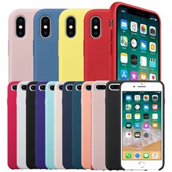 Чехол Silicone Cese на iPhone 7/8 (25 цветов, палитра по запросу)