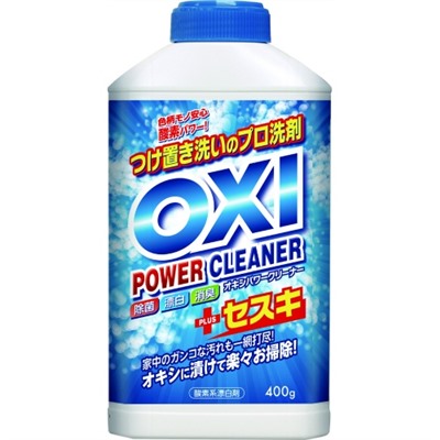 KANEYO Отбеливатель для цветных вещей "Oxi Power Cleaner" (кислородного типа) 400 г, флакон / 24