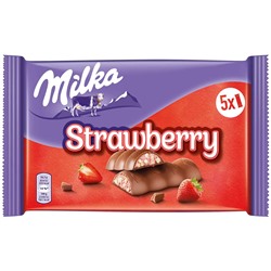 Milka Strawberry Riegel 5x36,5g