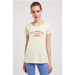 Женская футболка London с круглым вырезом Lime 202 LCF 242015