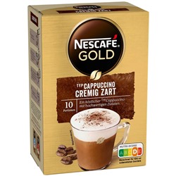 Nescafé Gold Typ Cappuccino cremig zart 10er