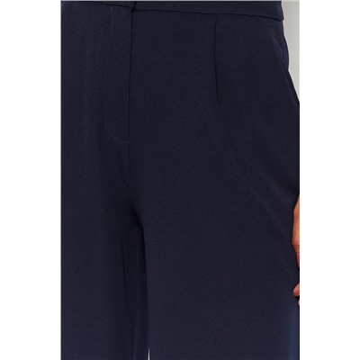 Темно-синие широкие тканые брюки TWOAW22PL0139