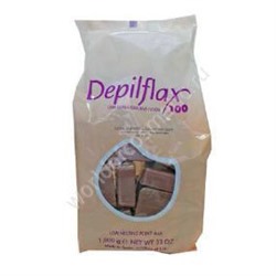 DEPILFLAX Воск горячий с какао (шоколад) 1 кг.
