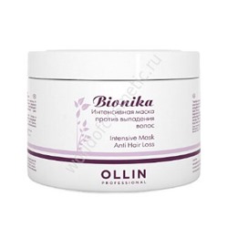 Ollin BioNika Интенсивная маска против выпадения волос 450 мл