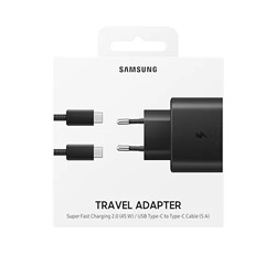 Сетевой адаптер питания Samsung USB-C 45W + кабель Type-C (черный)