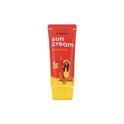 Consly Daily Protection Snail Sun Cream SPF 50/PA+++ Солнцезащитный крем с муцином улитки SPF 50+/PA+++ для комбинированной и жирной кожи 50мл