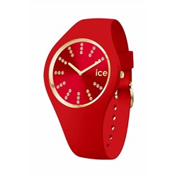 Reloj de silicona ICE Cosmos - Rojo y dorado