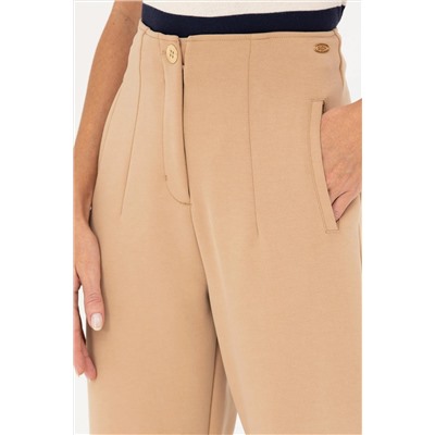 Женские спортивные штаны песочного цвета Неожиданная скидка в корзине