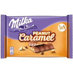 Milka Peanut Caramel Riegel 5x37g
