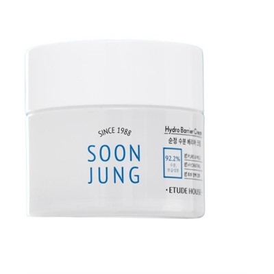 ETUDE HOUSE Soon Jung Hydro Barrier Cream Увлажняющий и успокаивающий крем для лица 75мл