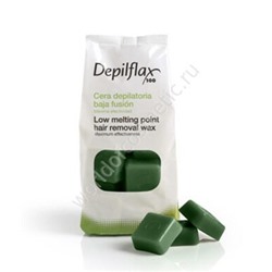 Depilflax Воск горячий зелёный 1 кг