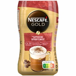 Nescafé Gold Typ Cappuccino entkoffeiniert 250g