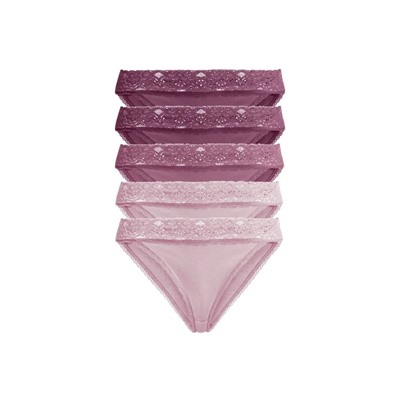 esmara® Damen Minislips, mit Spitze, 5 Stück