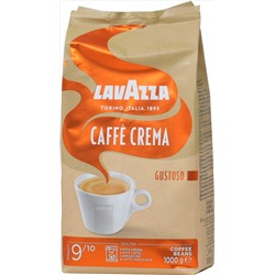 LAVAZZA. Caffe Crema Gustoso (зерновой) 1 кг. мягкая упаковка