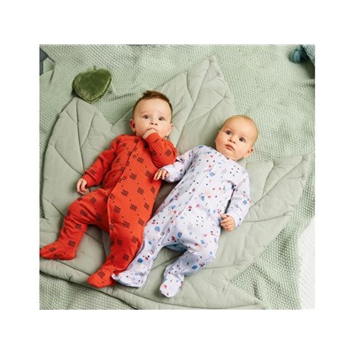 lupilu® Baby Jungen Schlafoverall aus reiner Baumwolle