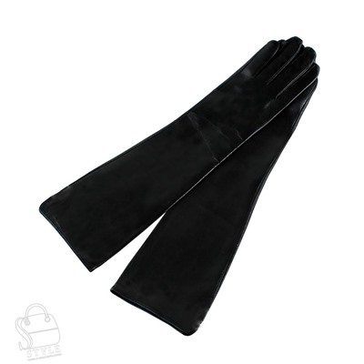 Женские перчатки 1840-40-5 black (размеры в ряду 7-7,5-7,5-8-8,5) в Новосибирске