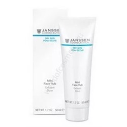 Janssen Dry Skin 508 Mild Face Rub Мягкий скраб с гранулами жожоба 50 мл