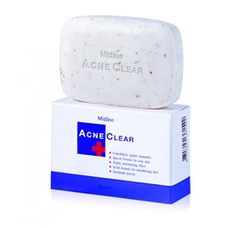 [Mistine] Мыло для лица и тела от угрей и прыщей Acne Clear Soap, 90 г