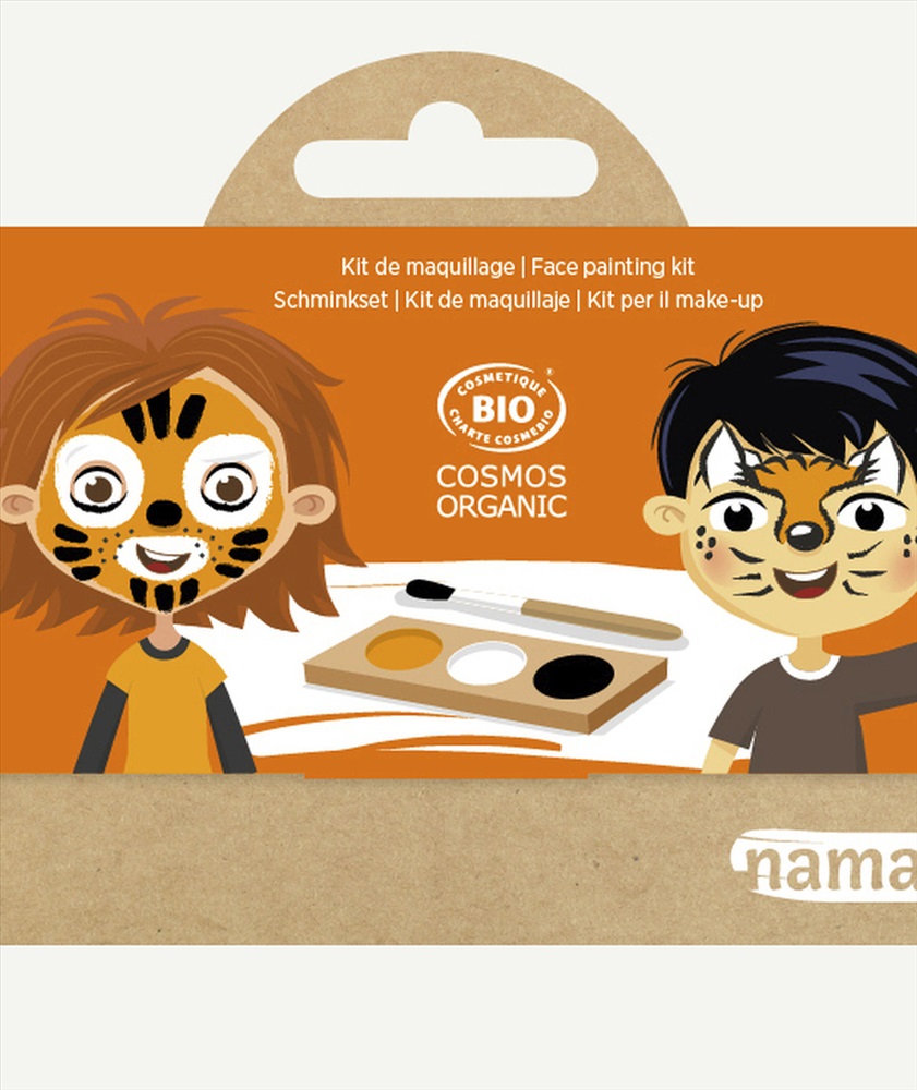 NAMAKI KIT 3 COULEURS TIGRE ET RENARDS ORANGE BLANC ET NOIR