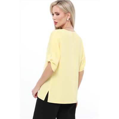 Блуза DStrend Б-2079 бледно-жёлтый