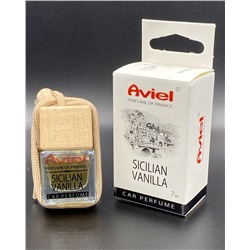 Ароматизатор бутылочка с деревянной крышкой Aviel "SICILIAN VANILLA" (7мл) 50гр