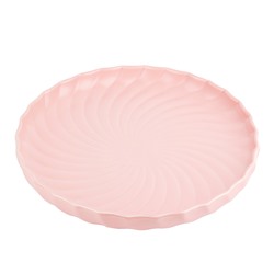 Тарелка "Fresh Taste. Light pink" d=21см (min8) (транспортная упаковка)