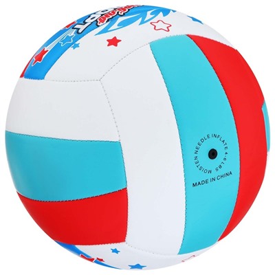 Мяч волейбольный ONLYTOP «Я люблю спорт», ПВХ, машинная сшивка, 18 панелей, р. 5, цвет МИКС