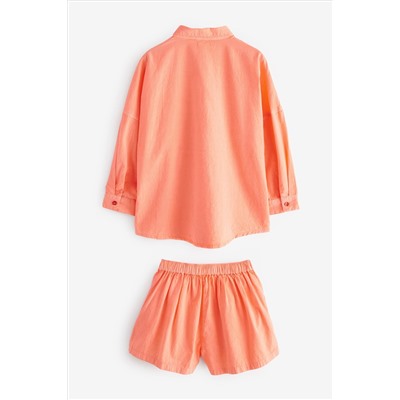 Shirt And Shorts Co-ord Set (3-16yrs)