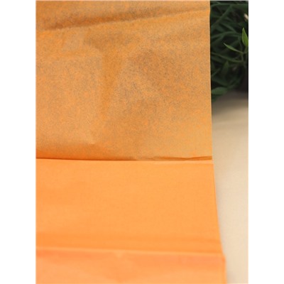 Бумага тишью "Classic", orange, 50 х 66 см, 14 г/м2 (набор 10 шт.)