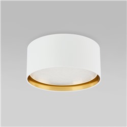 Потолочный светильник с тканевым абажуром
                     TK Lighting  3379 Bilbao White Gold