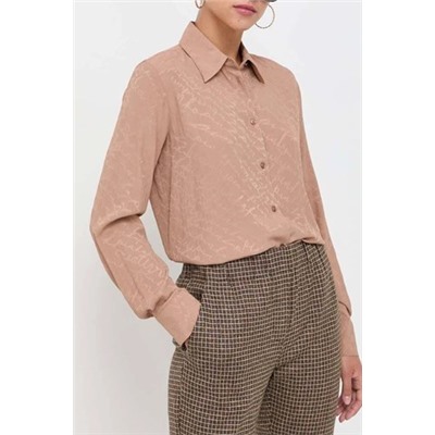 Camisa de seda - Beige