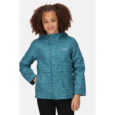 Regatta Kids Blue Bambee Waterproof Jacket