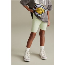 Purple/ Lime Green/ Charcoal Cycle Shorts 3 Pack (3-16yrs)