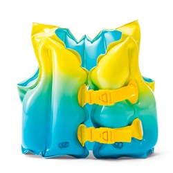 Жилет для плавания Intex "Лагуна" (41х30 см, жёлт-син.)