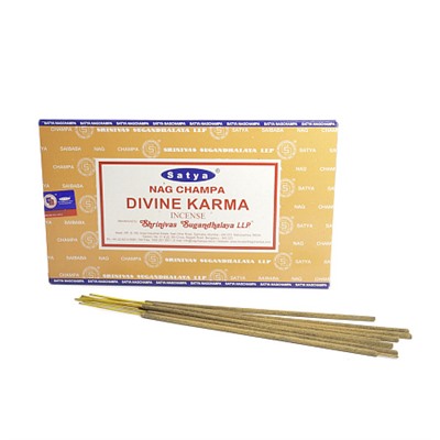 Благовония Satya M Divine Karma Божественная Карма 15gm уп-12шт