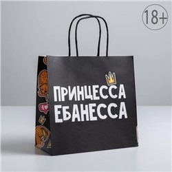 Пакет подарочный, упаковка, «Принцесса», 22 х 22 х 11 см