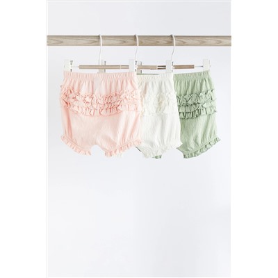 Pink Baby Shorts 3 Pack