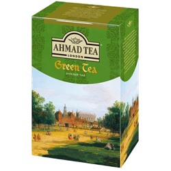 AHMAD TEA. Green tea 100 гр. карт.пачка