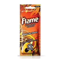 Крем д/солярия “Flame”Tingle эфф,4х bronzer, 15мл (нектар манго)