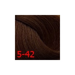 ДТ 5-42 стойкая крем-краска для волос Светлый коричневый бежевый пепельный 60мл